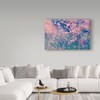 Trademark Fine Art Incredi 'Pink Fragility' Canvas Art, 22x32 ALI35975-C2232GG